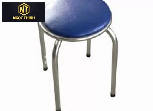 Ghế đon inox 0,8mm có đệm